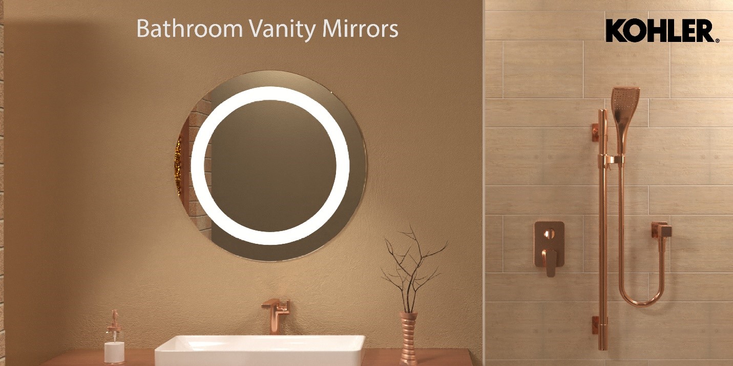 Bathroom vanity mirrors