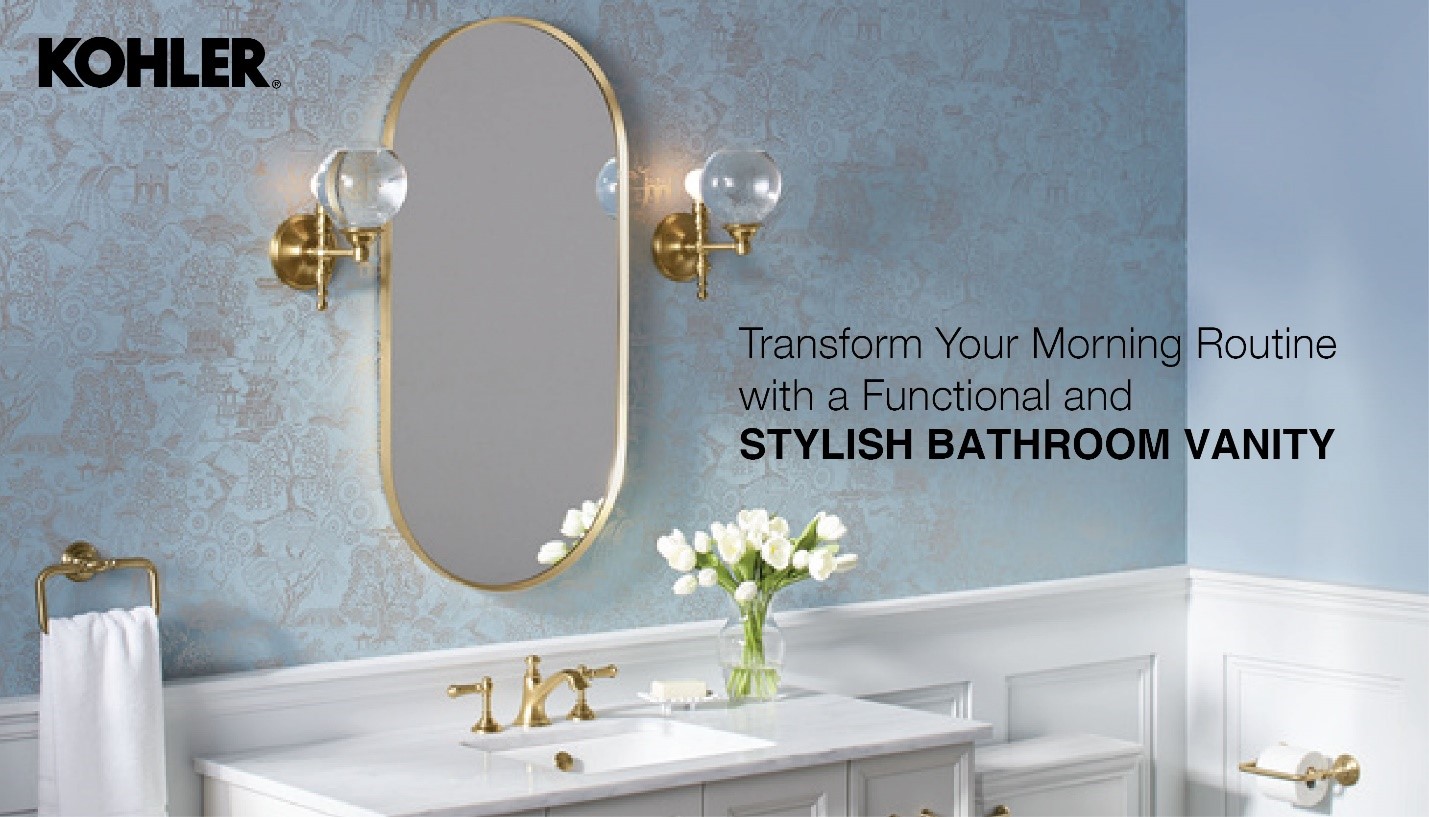 TRANSFORM YOUR MORNING ROUTINE WITH A FUNCTIONAL AND STYLISH BATHROOM VANITY
