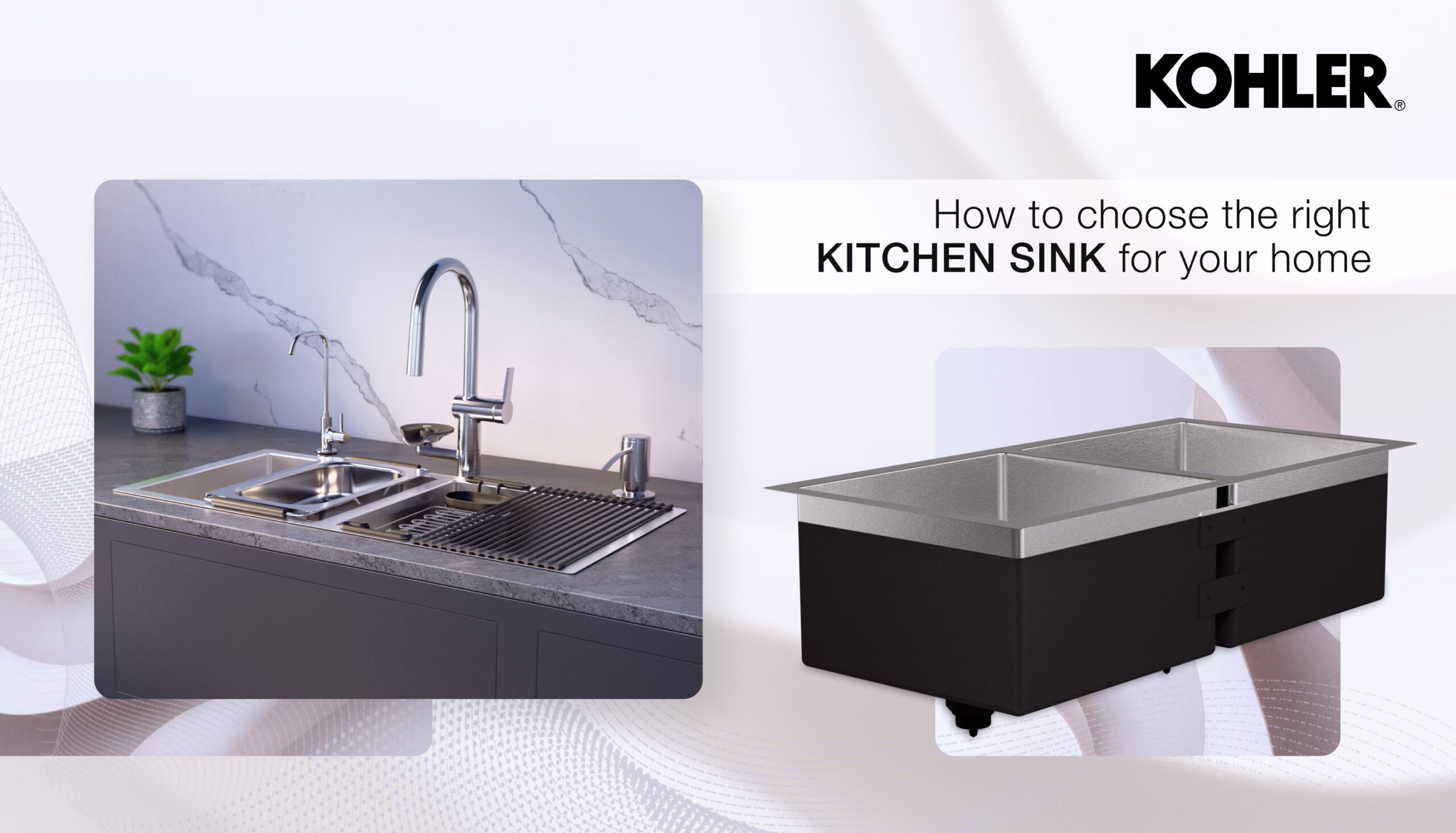 HOW TO CHOOSE THE RIGHT KITCHEN SINK FOR YOUR HOME
