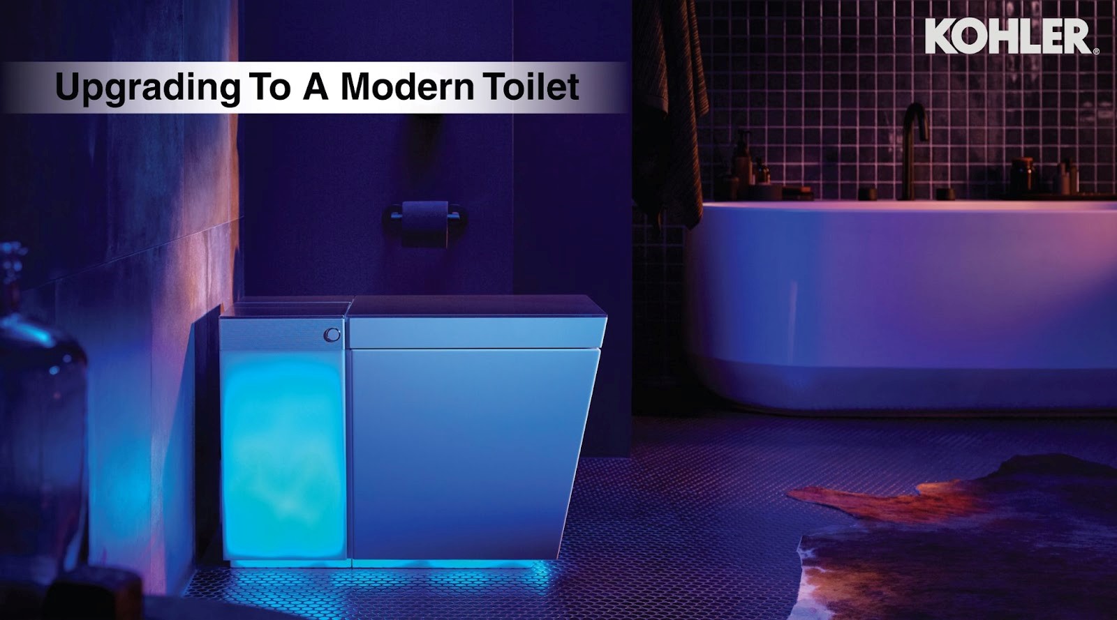 Upgrade to Modern Commode Toilet by Kohler