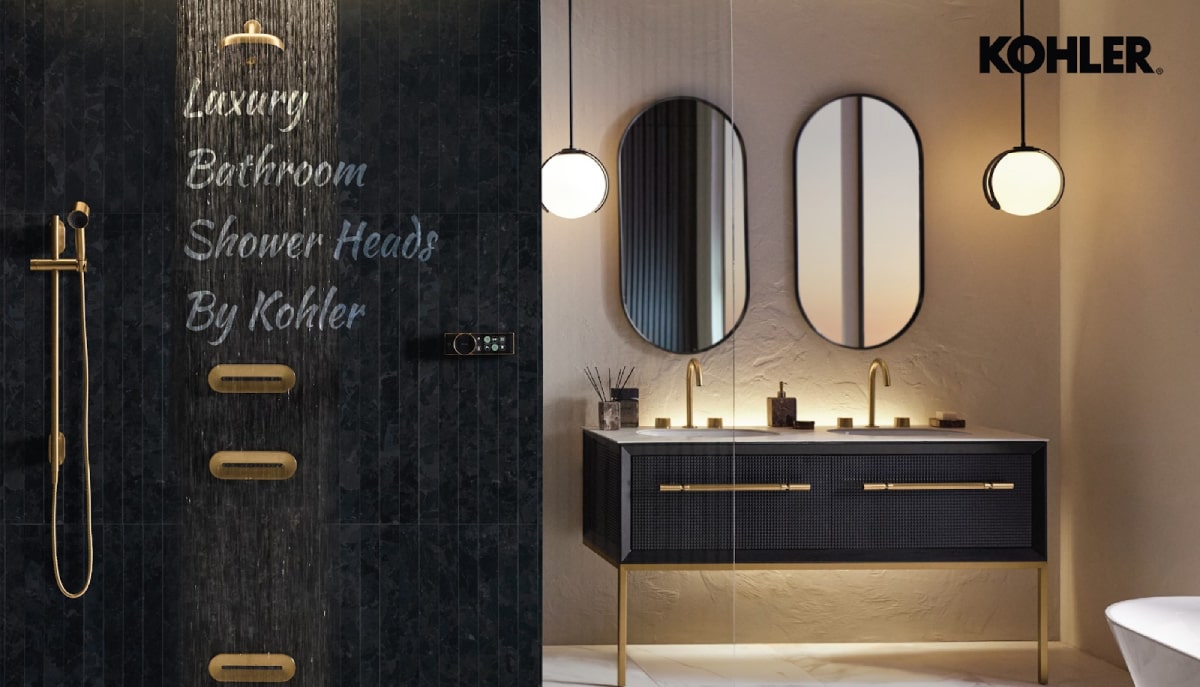 Luxury Bathroom Showerhead by Kohler