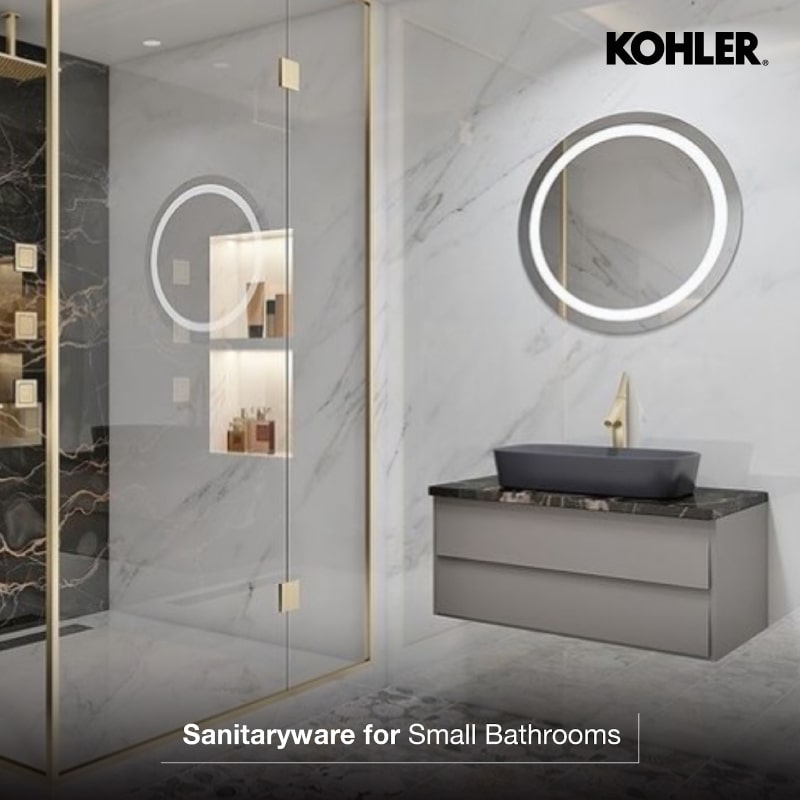 Kohler Sanitaryware for Small Bathroom