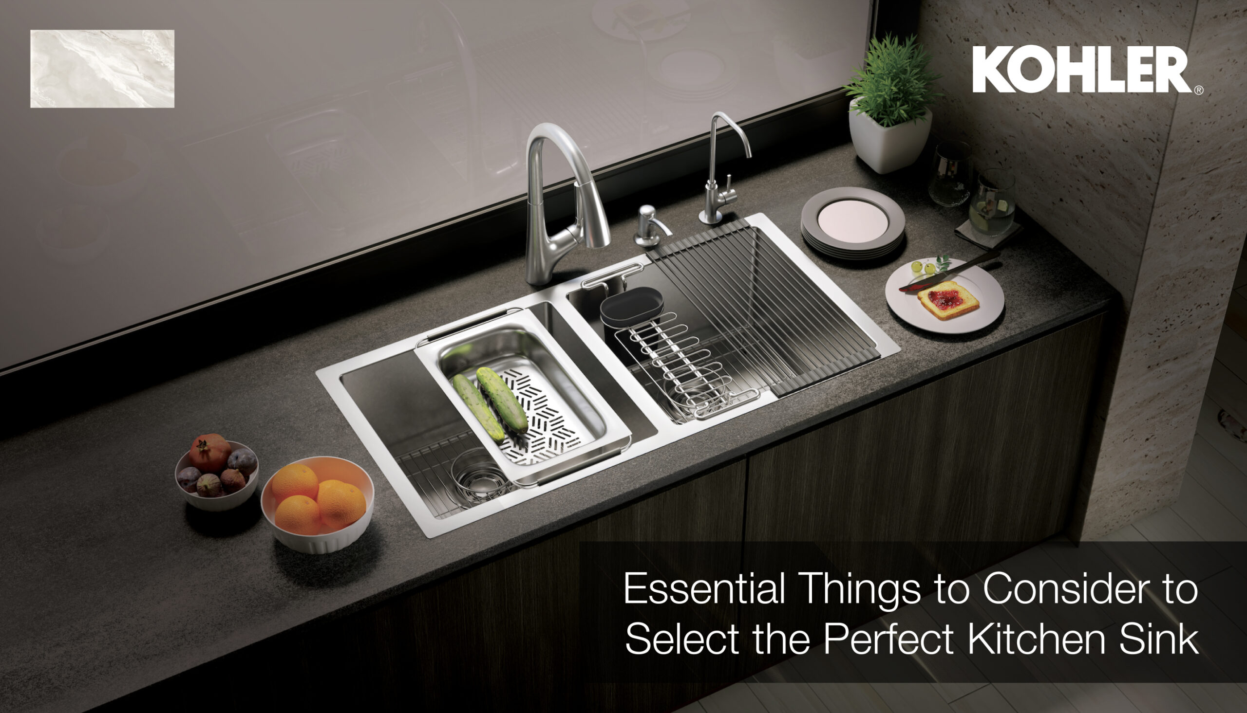 Essential Things to Consider to Select the Perfect Kitchen Sink