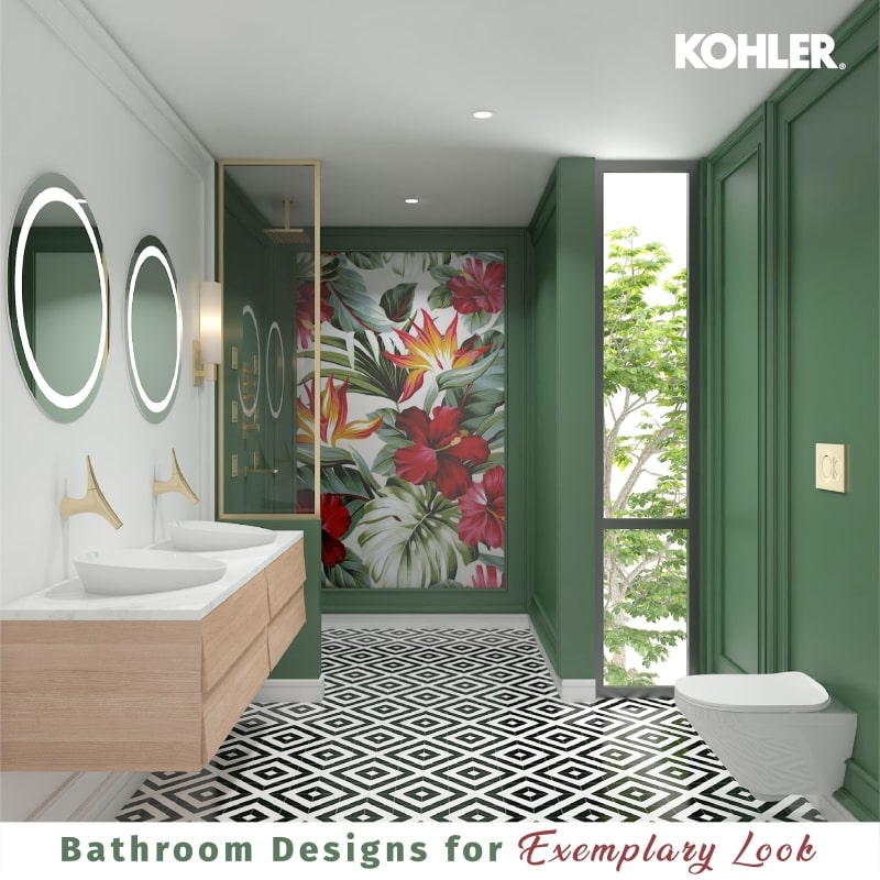 Bathroom Designs for Exemplary Look