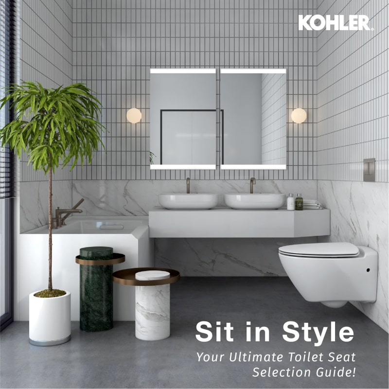 Sit in Style - Kohler Toilet Seat