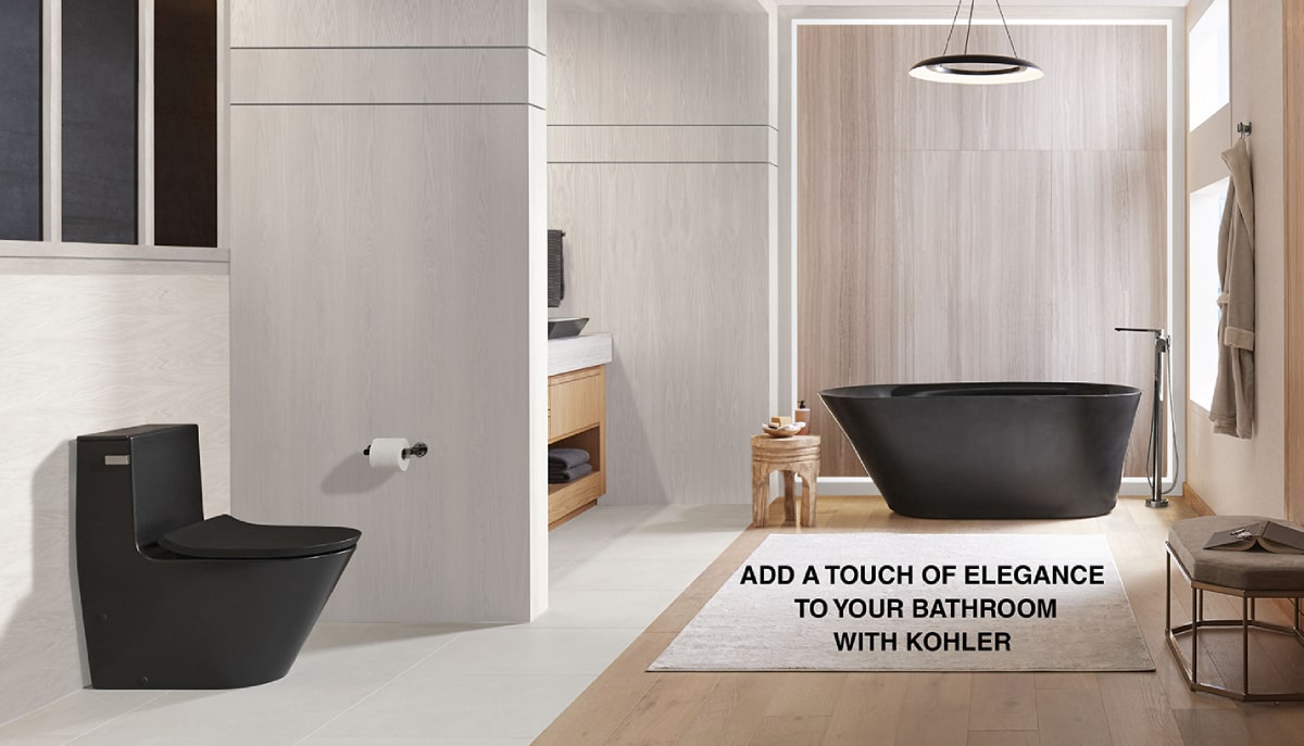 Add a Touch of Elegance to Bathroom with KOHLER
