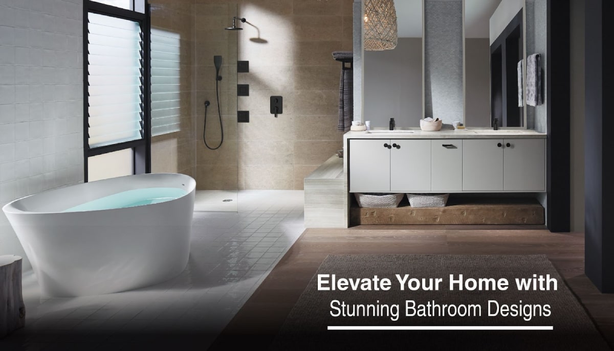 What are the different types of bathtubs available and how do I choose the right one for my bathroom? Stunning-Bathroom-Designs