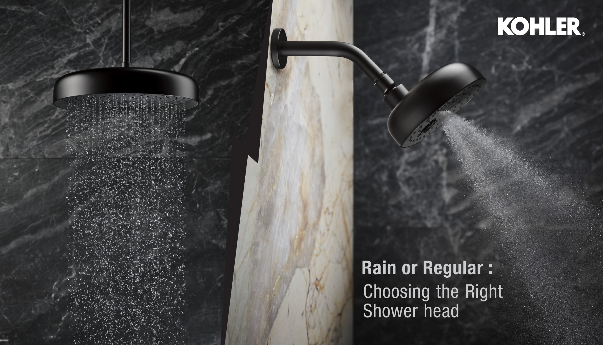 Rain or Regular: Choosing the Right Shower Head
