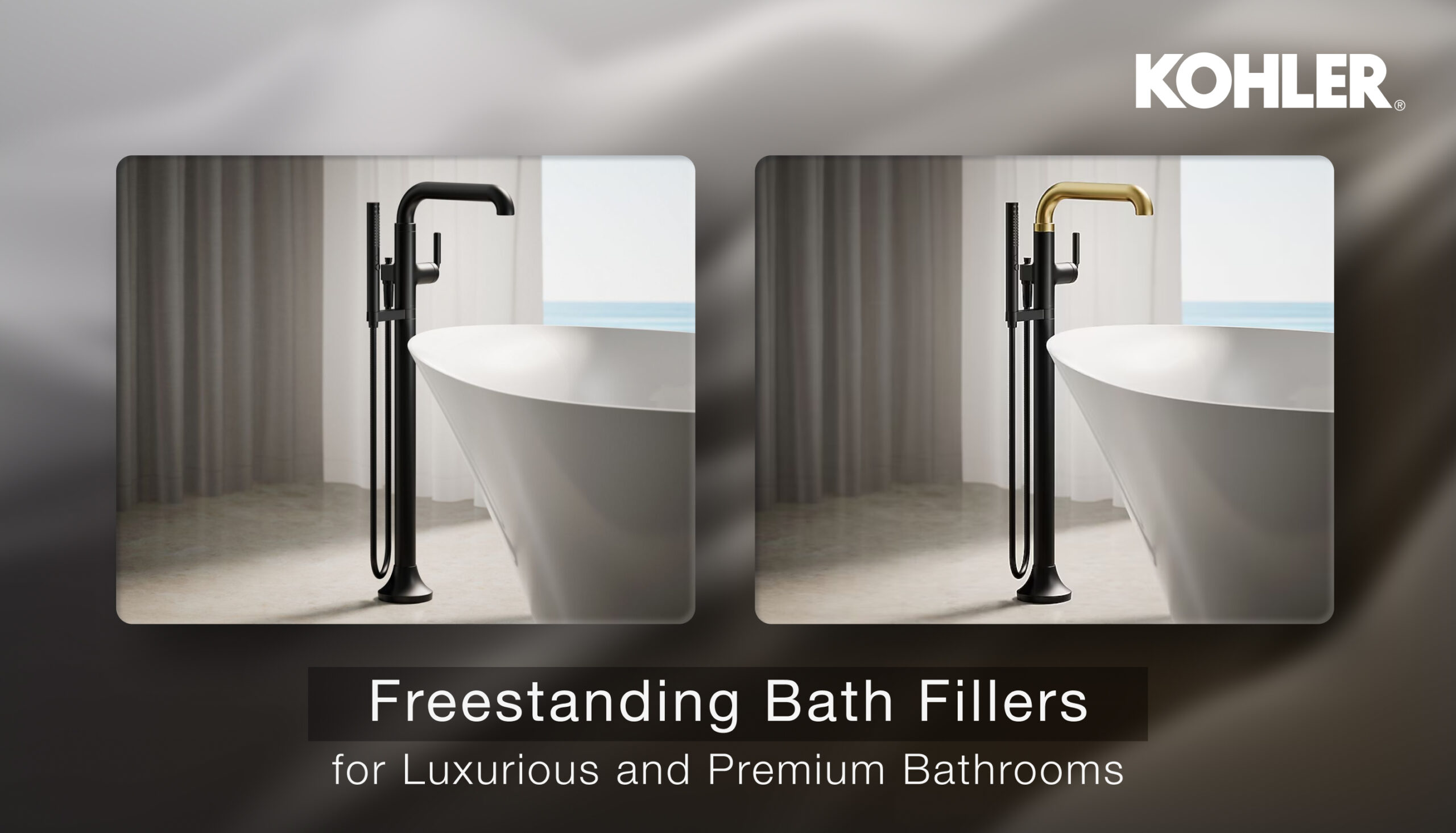 Freestanding Bath Fillers for Luxurious and Premium Bathrooms
