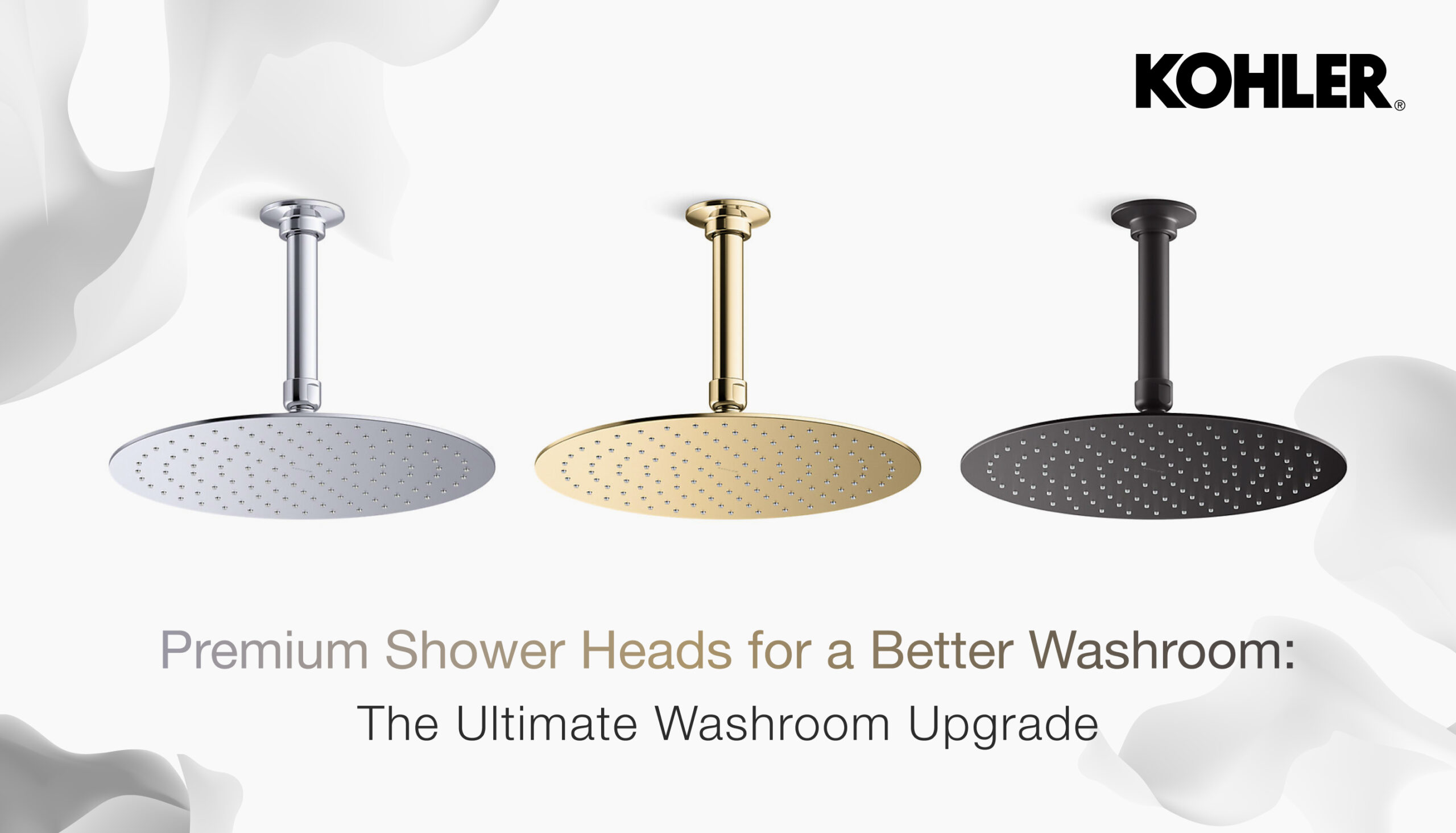 Premium Shower Heads For A Better Washroom: The Ultimate Washroom Upgrade