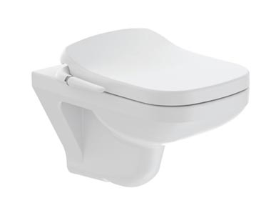 Span Square wall hung with pureclean bidet seat