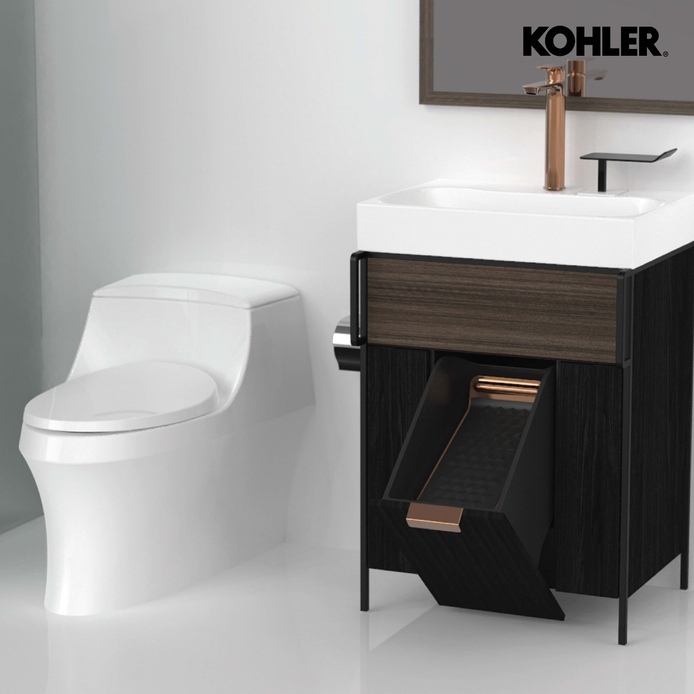 kohler Bathroom Shelves