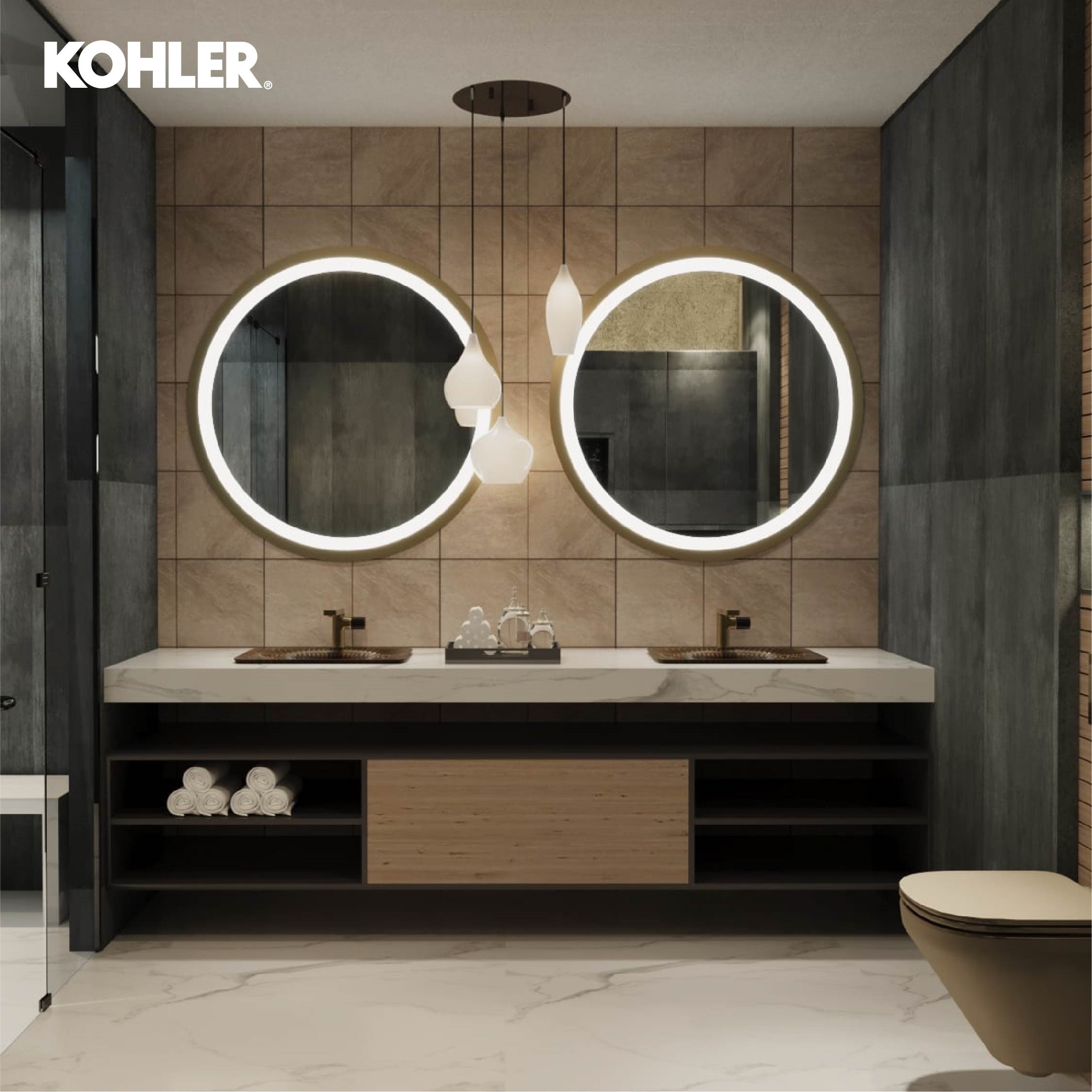 Kohler Lighted mirrors