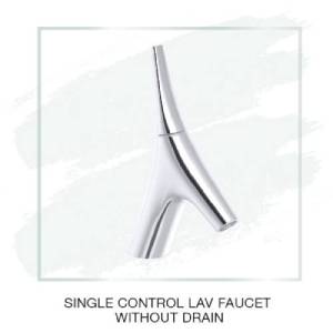 Single Control Lav Faucet Without Drain